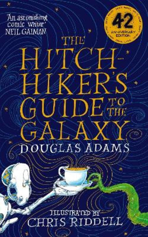 The Hitchhiker's Guide to the Galaxy Illustrated Edition by Chris Riddell - 9781529046137