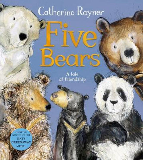 Five Bears by Catherine Rayner - 9781529051278