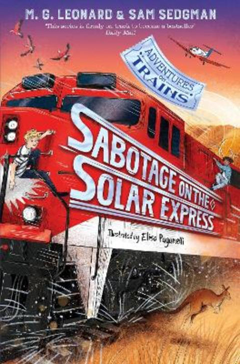Sabotage on the Solar Express by M. G. Leonard - 9781529072655