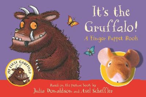 It's the Gruffalo! A Finger Puppet Book by Julia Donaldson - 9781529083354