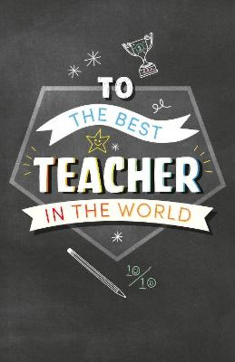To the Best Teacher by Pop Press - 9781529148077
