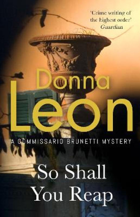 So Shall You Reap by Donna Leon - 9781529153323