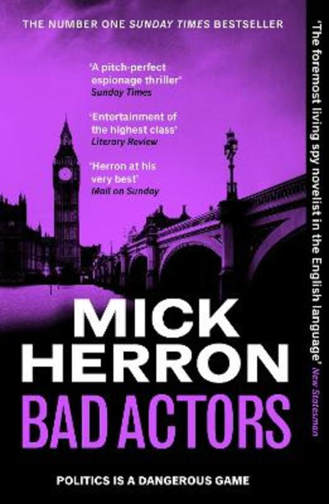 Bad Actors by Mick Herron - 9781529378726