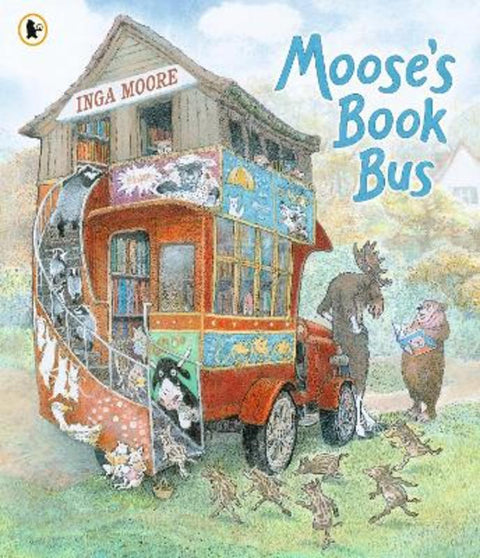 Moose's Book Bus by Inga Moore - 9781529504200