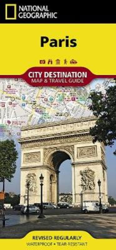 Paris Destination Map by National Geographic Maps - 9781566957953