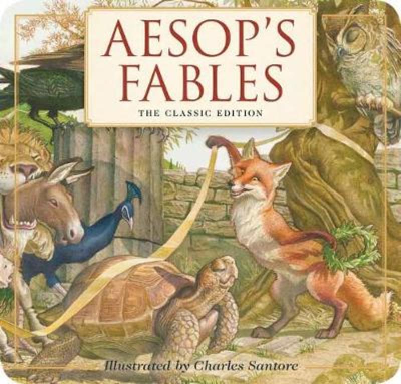 Aesop's Fables Board Book by Aesop - 9781604339499