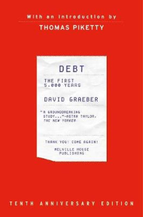Debt, 10th Anniversary Edition from David Graeber - Harry Hartog gift idea