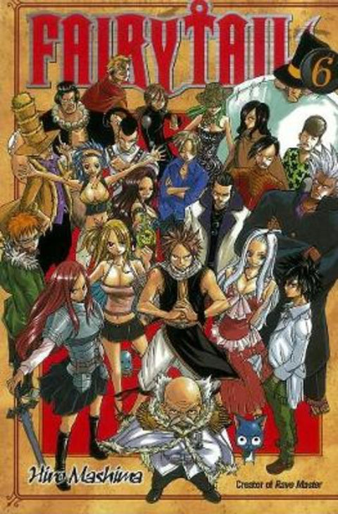 Fairy Tail 6 by Hiro Mashima - 9781612620992