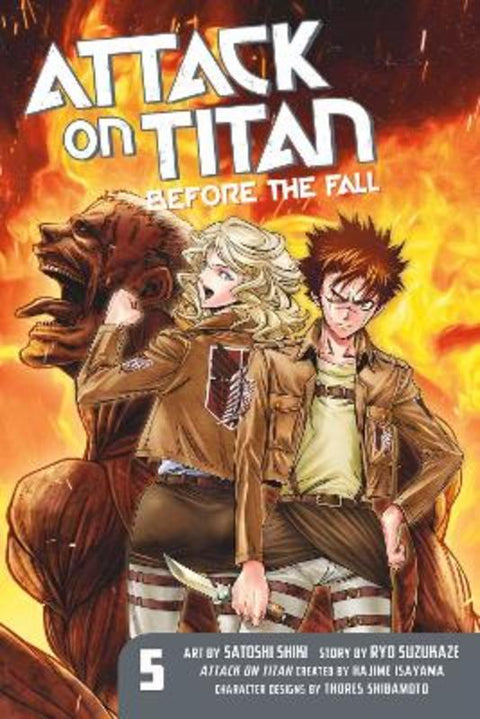 Attack On Titan: Before The Fall 5 by Hajime Isayama - 9781612629827