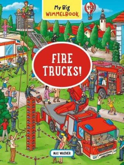 My Big Wimmelbook: Fire Trucks! by Max Walther - 9781615196272