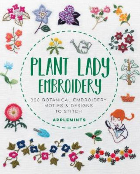 Plant Lady Embroidery by Applemints - 9781631598456