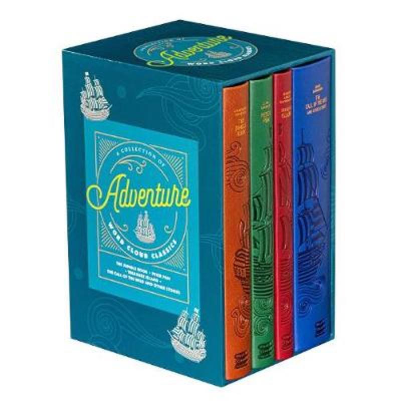 Adventure Word Cloud Boxed Set by Editors of Canterbury Classics - 9781645173854