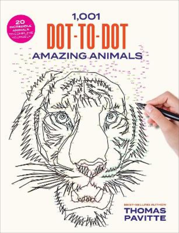 1,001 Dot-to-Dot Amazing Animals by Thomas Pavitte - 9781645177661