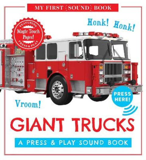 Giant Trucks: My First Book of Sounds by Editors of Cider Mill Press - 9781646431908