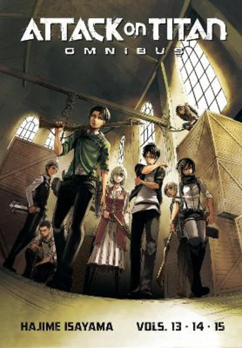 Attack on Titan Omnibus 5 (Vol. 13-15) by Hajime Isayama - 9781646513789