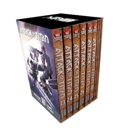Attack on Titan The Final Season Part 1 Manga Box Set by Hajime Isayama - 9781646513840