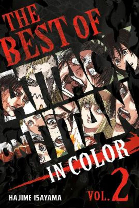 The Best of Attack on Titan: In Color Vol. 2 by Hajime Isayama - 9781646514816