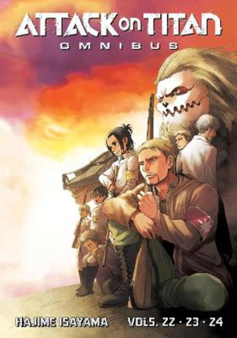 Attack on Titan Omnibus 8 (Vol. 22-24) by Hajime Isayama - 9781646514892