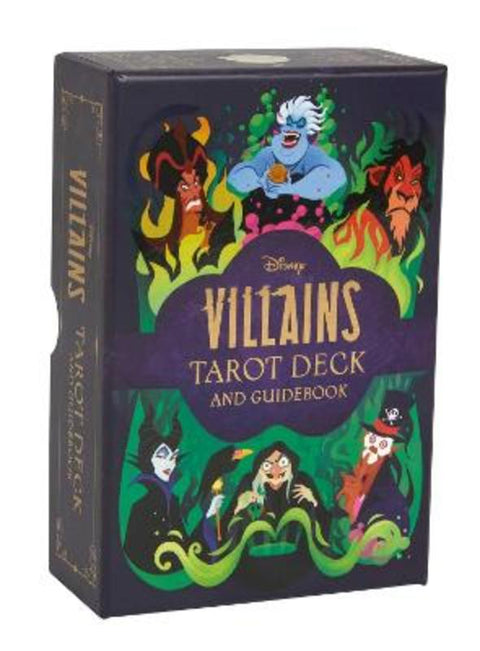 Disney Villains Tarot Deck and Guidebook | Movie Tarot Deck | Pop Culture Tarot by Minerva Siegel - 9781647221560