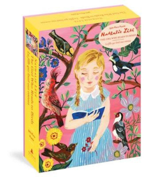 Nathalie Lete: The Girl Who Reads to Birds 500-Piece Puzzle from Artisan Puzzle - Harry Hartog gift idea
