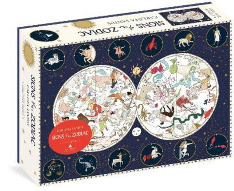 Signs of the Zodiac 1,000-Piece Puzzle from Carlota Santos - Harry Hartog gift idea
