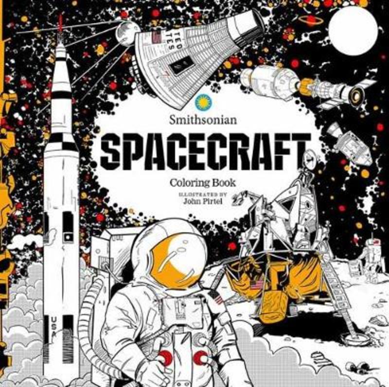 Spacecraft: A Smithsonian Coloring Book by Smithsonian Institution - 9781684058280