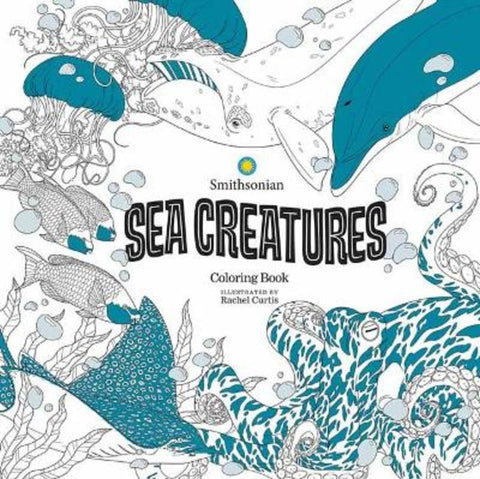 Sea Creatures: A Smithsonian Coloring Book by Smithsonian Institution - 9781684058464