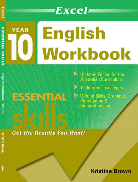 Excel English Workbook : Year 10 by Kristine Browne - 9781740200394