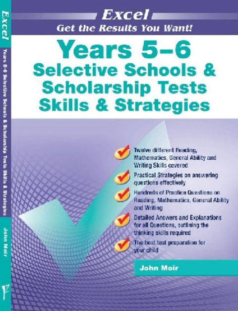 Excel Selective Schools and Scholarship Tests Skills and Strategies
