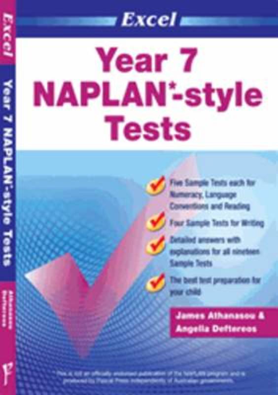 NAPLAN-style Tests by James A. Athanasou - 9781741251937