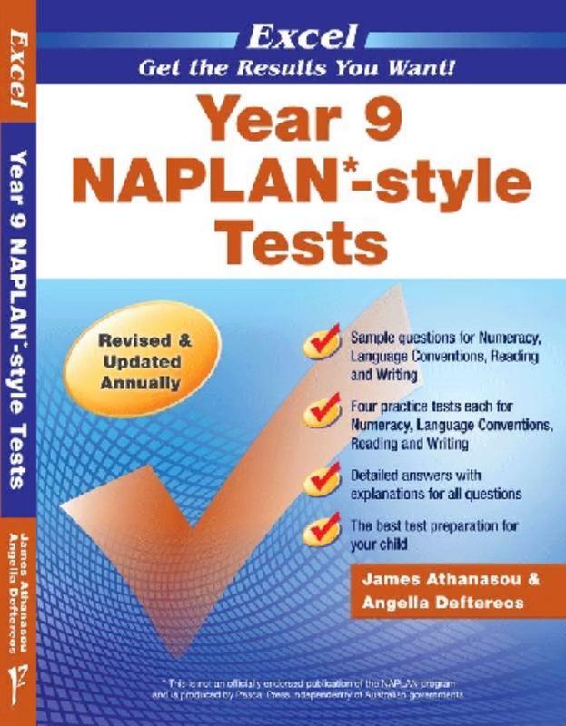 NAPLAN-style Tests by James A. Athanasou - 9781741251944