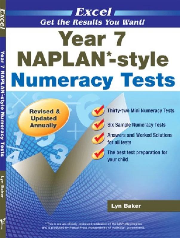 NAPLAN-style Numeracy Tests by Lyn Baker - 9781741253610