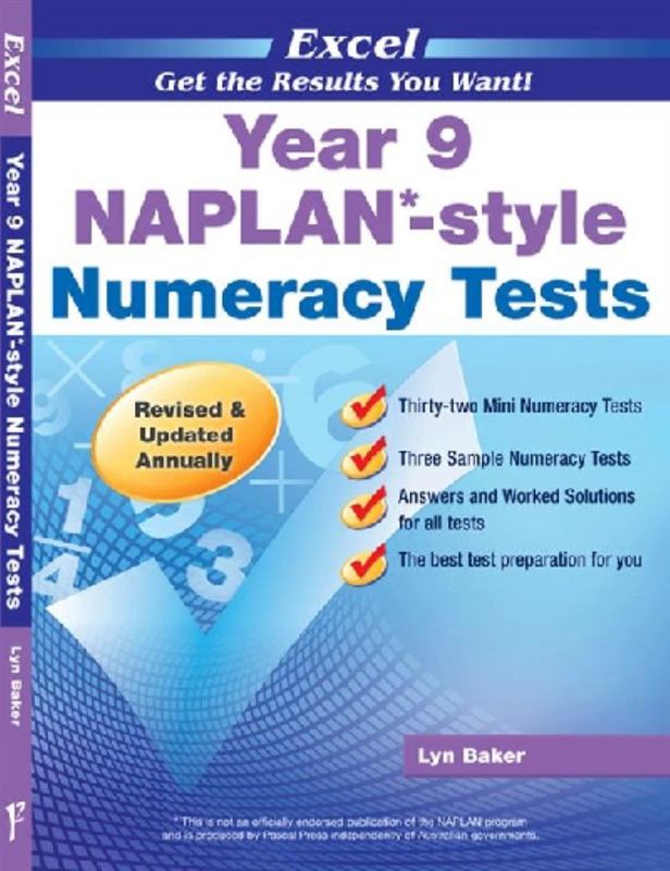 NAPLAN-style Numeracy Tests by Lyn Baker - 9781741253627