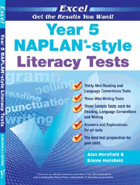 NAPLAN-style Literacy Tests by Alan Horsfield - 9781741253641