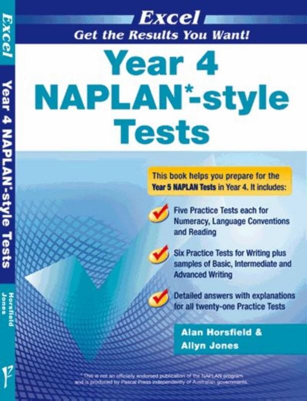 Excel Year 4 NAPLAN*-style Tests by Alan Horsfield - 9781741253870