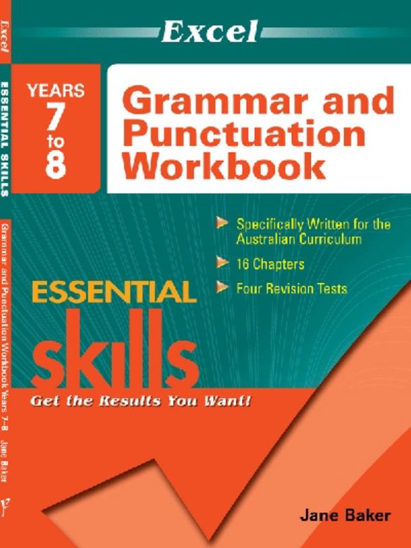 Essential Grammar and Punct 7 - 8 by Excel - 9781741254112