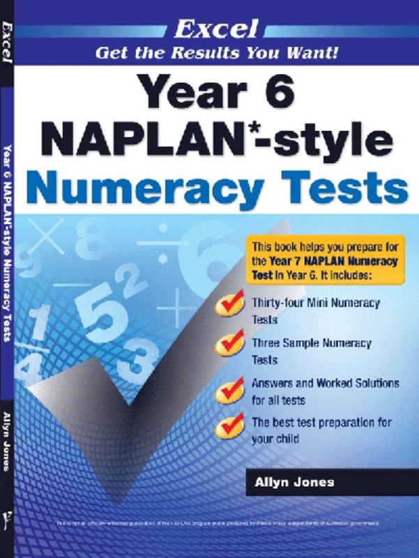 Naplan* Style Numeracy TST Yr 6 by Pascal Press - 9781741254167
