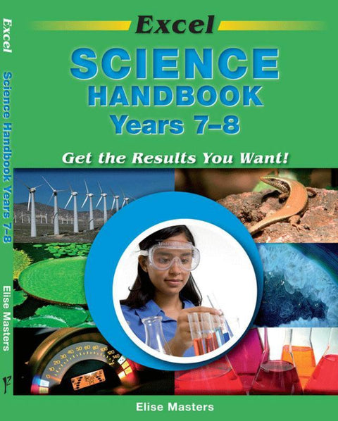 Excel Science Handbook Years 7-8 by Elise Masters - 9781741254341