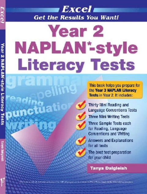 Naplan* Style Literacy TST Yr 2 by Pascal Press - 9781741254518