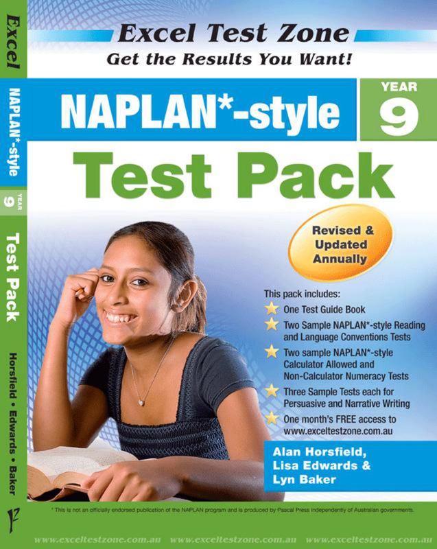 NAPLAN-style Test Pack - Year 9 by Alan Horsfield - 9781741254952