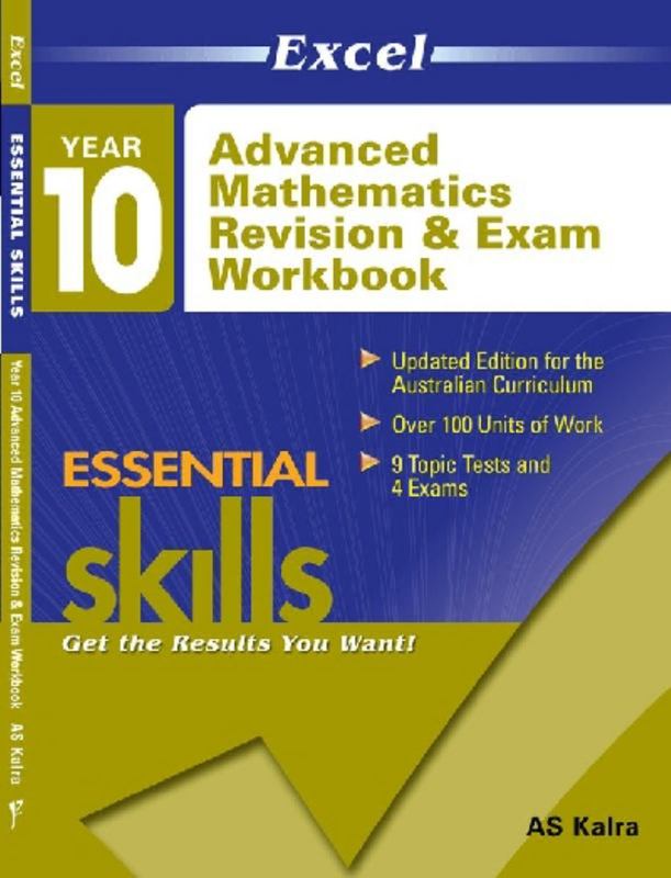 Excel Adv Maths Rev and Exam Yr 10 by Excel - 9781741255676