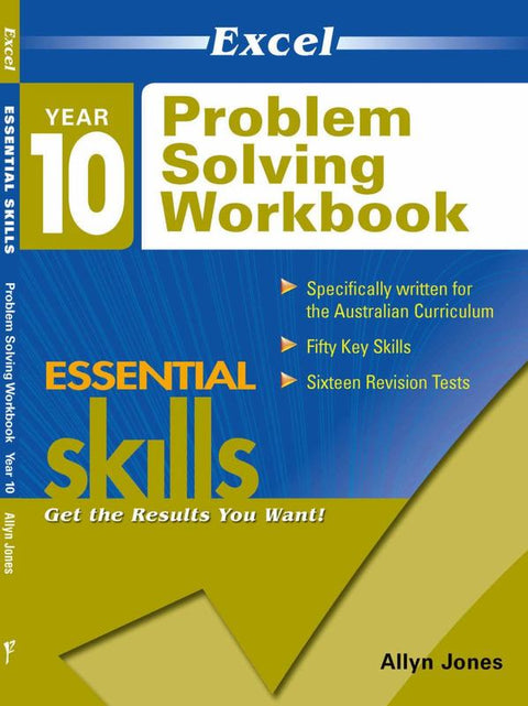 Excel Essential Skills Problem Solving Workbook Year 10 by Allyn Jones - 9781741255713