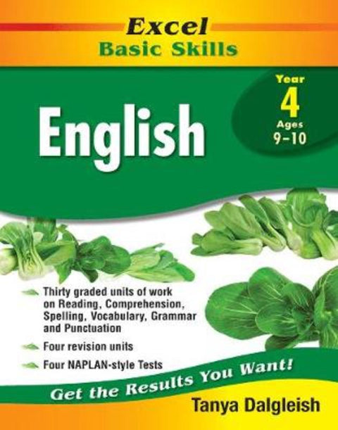 Excel Basic Skills - English Year 4 by Tanya Dalgleish - 9781741256123