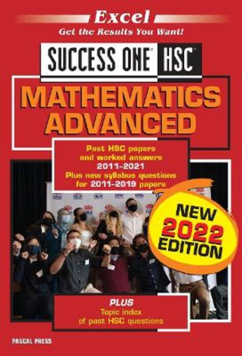 Excel Success One Mathematics Advanced 2022 Edition by Excel - 9781741257236