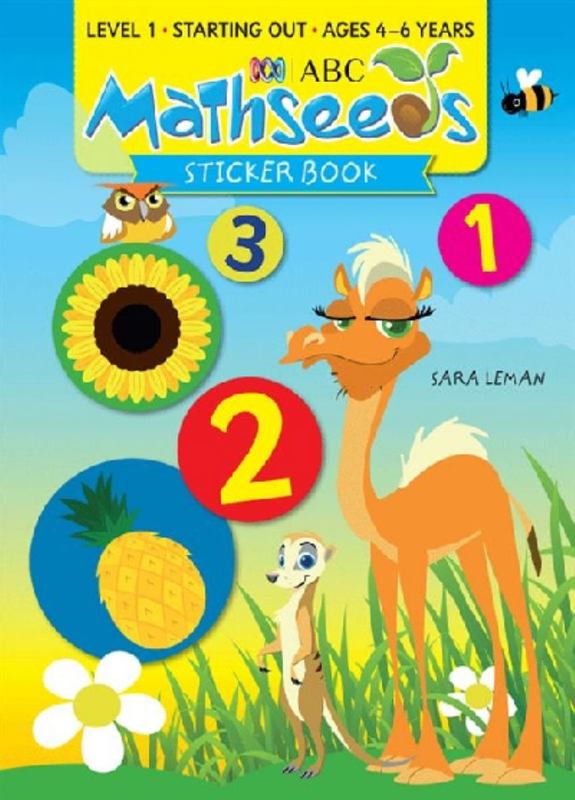 ABC Mathseeds Sticker Book by Sara Leman - 9781742152172