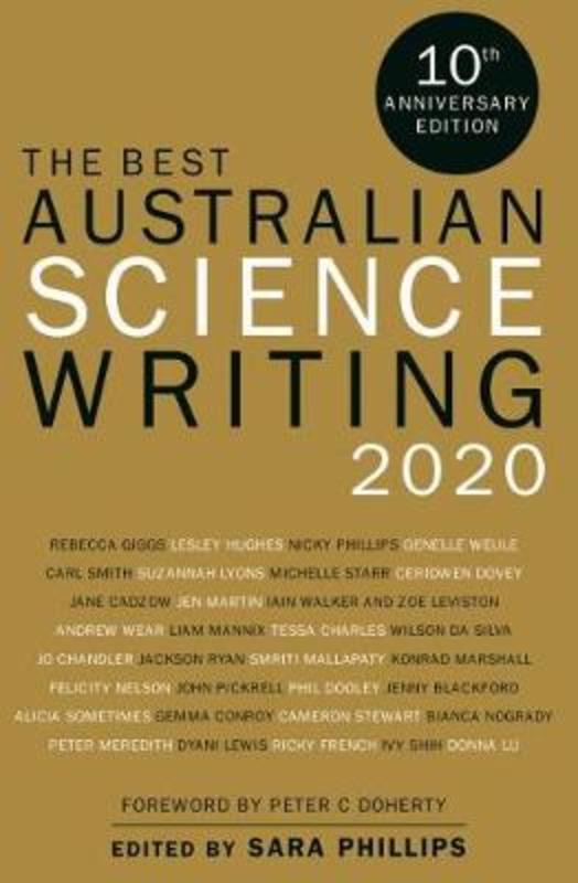The Best Australian Science Writing 2020 by Sara Phillips - 9781742236841