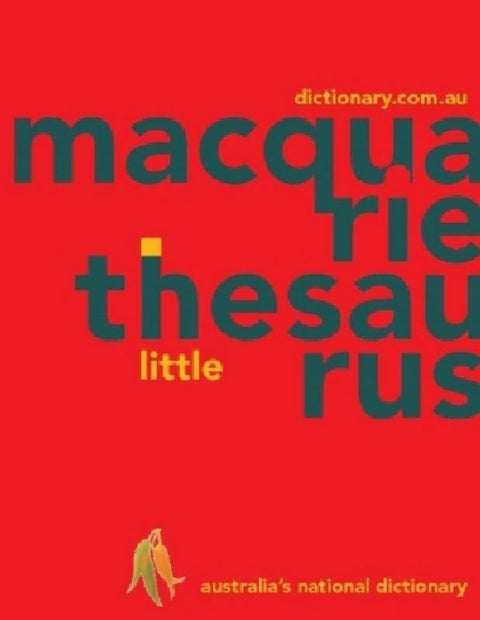Macquarie Little Thesaurus (PVC) by Macquarie Dictionary - 9781742619903