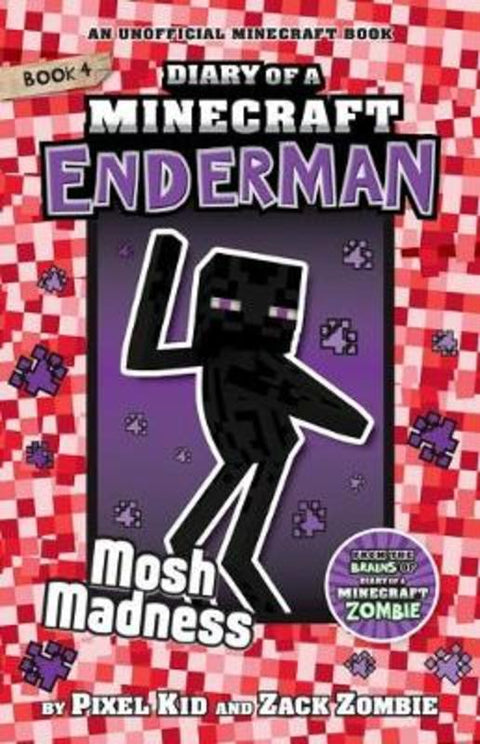 Mosh Madness (Diary of a Minecraft Enderman Book 4) by Zack Zombie - 9781743831632