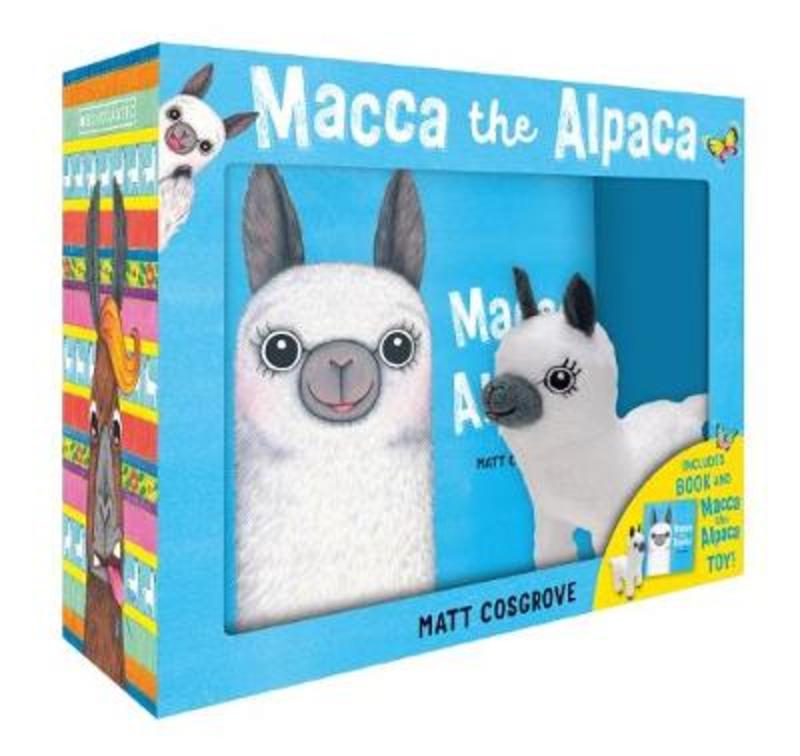 Macca the Alpaca Plush Box Set by Matt Cosgrove - 9781743832516