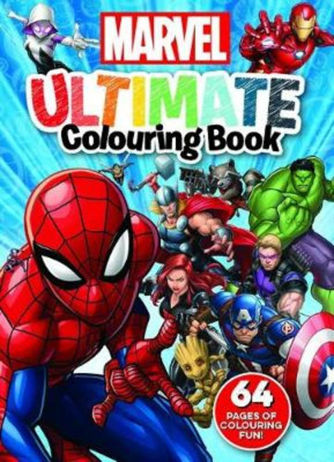 Marvel: Ultimate Colouring Book by Marvel - 9781743837566